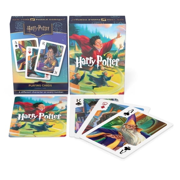 New York Puzzle Company Harry Potter Characters Playing Cards Single Standard Deck