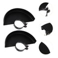 thumbnail image 3 of 2pcs Metal Angle Grinder Wheel Safety Guard Grinder Protector Dust Cover (Black), 3 of 9