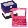 thumbnail image 3 of Organizador de de almacenamiento del perno prisionero del pendiente del pendiente de la joyería Rosado, 3 of 7