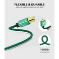 thumbnail image 6 of 3ft USB A to USB B Printer Cable High Speed USB 2.0 Type A Male to Type B Male Printer Scanner Cable Cord for HP, Canon, Dell, Epson, Lexmark, Xerox, Samsung and More, 6 of 6
