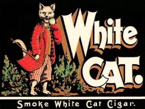 White Cat Brand Cig