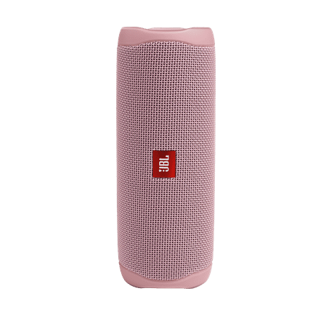JBL - Flip 5 Portable Bluetooth Speaker - White Steel