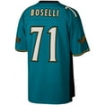 thumbnail image 3 of Men's Mitchell & Ness Tony Boselli Teal Jacksonville Jaguars Legacy Replica Jersey, 3 of 3