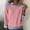 Pink, variant on Aoiroe Fall Fashion Must Haves,Crewneck Sweatshirts Women,Sweatshirt For Women,Oversized Sweaters For Women,Crew Neck Sweatshirts Women,Oversized Sweater,Collared Sweatshirts For Women,Beige,L