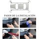 thumbnail image 4 of piezas de protectores de esquinas universales para parachoques de coche, tiras adhesivas antiarañazos, parachoques de coche negro, 4 of 5