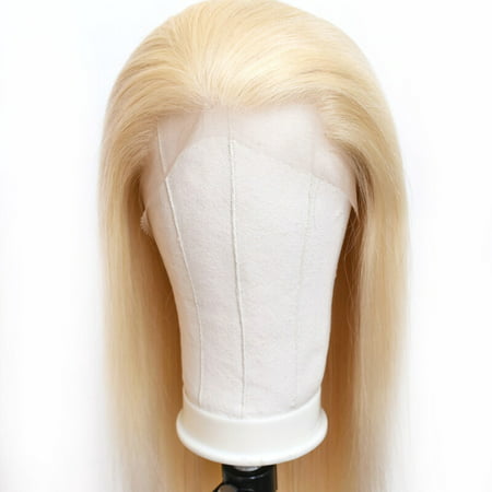 BEAUDIVA #613 Blonde 4*4 Lace Front Wig with Baby Hair Brazilian Straight Human Hair
