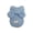 Blue S, variant on Blue L Cute Pet Hoodie For Small Dogs Bunny Ear Design Winter Warm Fleece Jacket For Cold Weather