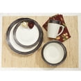 thumbnail image 2 of Cuisinart CDST1-S4AE Jenna Natural Collection Stoneware 16 Piece Dinnerware Set, 2 of 2