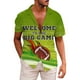 thumbnail image 1 of Camisas De Franela Para Hombre Camiseta de regalo deportiva para al fútbol americano para hombre, camiseta de Rugby Retro deportiva para jugador de Rugby Vintage (Mint Green, L), 1 of 4