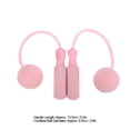 thumbnail image 5 of 2024 Cuerda para saltar sin cuerda Entrenamiento deportivo de fitness Cuerda para saltar inalámbrica para hombres Mujeres Niños Rosa, 5 of 5