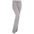 thumbnail image 5 of Lovskoo Plus Size Yoga Pants Women Loose High Waist Wide Leg Workout Out Leggings Casual Trousers Gray, 5 of 7