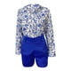 thumbnail image 4 of Ichuanyi liquidación mujeres set de dos piezas estampado con cuello en V tops sólido sólido traje informal ICHUANYI WER202308211176, 4 of 6