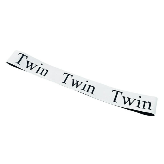 Bed Sheet Organizer Bands - Labels for Elastic Bedding Linen Closet Storage - Foldable Sheet Set Organizer Keeper Band (Twin)