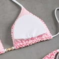 thumbnail image 7 of Warop Women's Printed Bikini Set, Tie-Back with Built-in Bra, No Underwire 2-Piece Swimsuit for Beach, 7 of 7