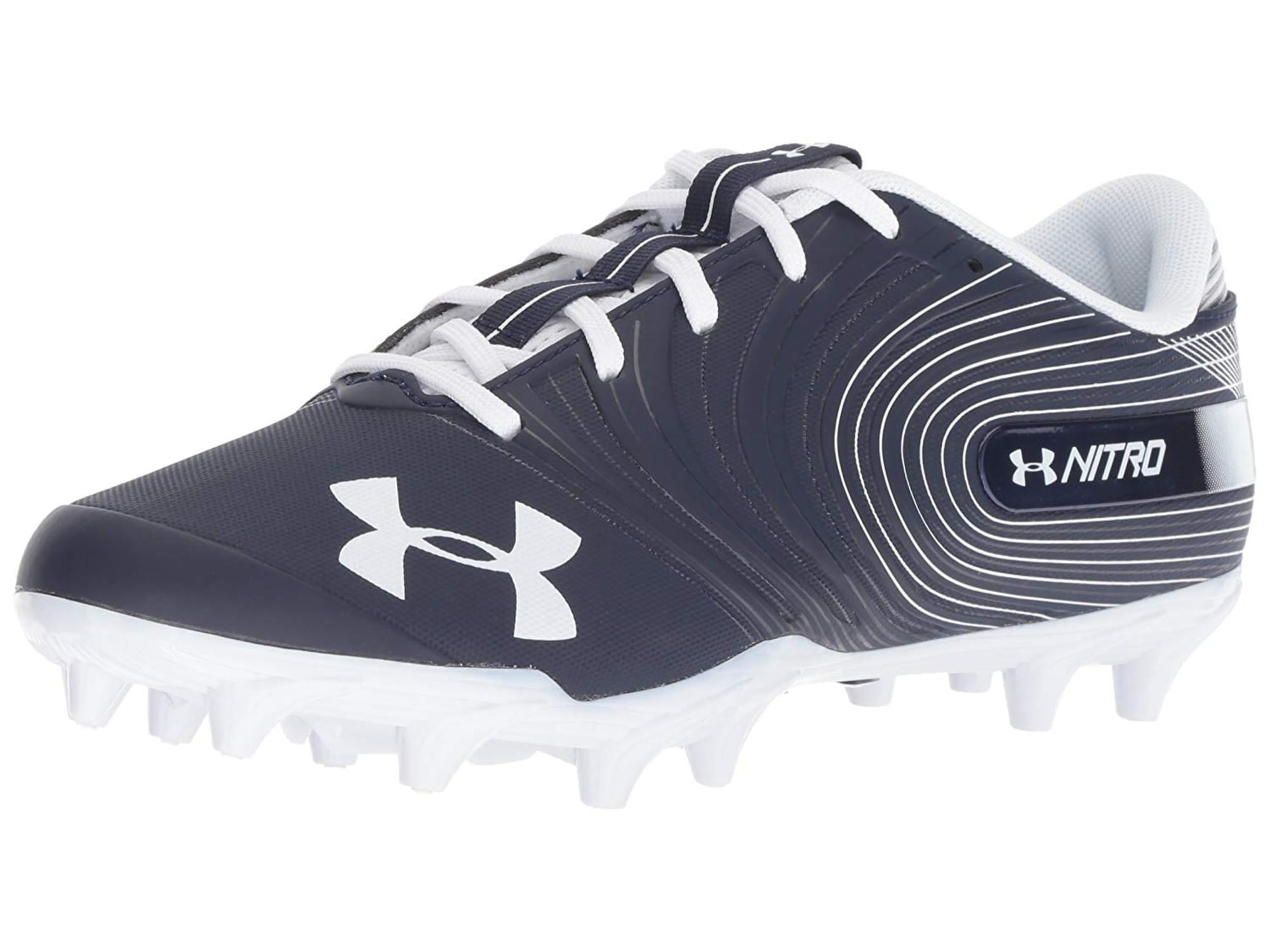 under armour purple cleats