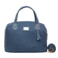 thumbnail image 1 of Bolso Yute De Mujer FANA Jordin Color Azul Original Mayoreo, M4035!!, 1 of 3