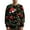 Army Green, variant on Wutalume Men's Christmas Themed Printed Collar Sweater, Colorful and Joyful, Great for Holiday Gatherings and Casual Wear,Army Green L