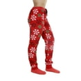 thumbnail image 1 of Womens's Christmas Fuzzy Lounging Paints (Medium), 1 of 2