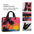 thumbnail image 4 of Laptop Bag Laptop Briefcase 15.7 x 3 x 11.8 Inches Laptop Bag Briefcases Laptop Storage Travel Laptop Bag Work Laptop Bag Sunset Coconut, 4 of 8