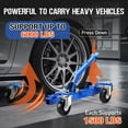 thumbnail image 4 of Telyswee Car Wheel Dolly with Tire Jack, Trailer Dolly for Vehicle Positioning, 1500 LBS Capacity Car Skates, Car Dolly Jack for Auto Repair Moving, 4 of 7