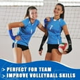 thumbnail image 5 of BlinkLLX 3 Pairs Sports Volleyball Arm Sleeves for Youth Volleyball Wrist Guard Protection Pads and Thumbhole, 5 of 8