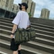 thumbnail image 4 of Bolsa de gimnasio con compartimento para zapatos, gran capacidad, para viajes de negocios y fitness cortos., 4 of 6