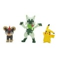 thumbnail image 3 of Pokemon Battle Figure Set - 3 Pack: Pikachu, Litleo, and Floragato Collectibles, 3 of 6
