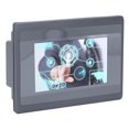 thumbnail image 1 of PLC HMI All in One, DC24V 38.4KB Download Speed PLC Touch Screen All in One with Fixing Accessories for Intelligent Controller, 1 of 8