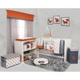 thumbnail image 3 of Bacati PFOGCPC1 Playful Foxs Arrows Changing Pad Cover, Orange/Grey, 3 of 3