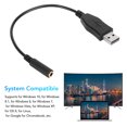 thumbnail image 4 of Adaptador De Sonido USB A Conector Jack De 3,5 Mm, Plug And Play Adaptador De Sonido USB A A Conector De 3,5 Mm Profesional Resistente Para Consola De Juegos Para PC Para, 4 of 7