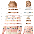 thumbnail image 3 of Girls' Long Sleeve Cardigans Lightweight Crewneck Sweater Classic Button-Up School Uniform Cute Flower Embroidery Knit Jacket, 3 of 5