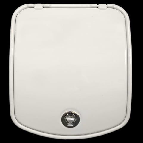 Tracker Boat Hatch 135679 | 15 3/4 x 13 1/4 Inch Off White