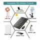 thumbnail image 5 of Panel solar USB de 5 V y 6 W, cargador de batería de panel solar de eficiencia portátil con cable para teléfono móvil, banco de energía, cámara, ventilador, 5 of 7