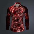 thumbnail image 1 of Camisa de hombre con solapa abotonada y patrón HD, material suave y cómodo, tops de calle para hombre para exteriores, talla grande, nuevo estilo 2024, 1 of 6
