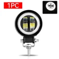thumbnail image 1 of 12V 24V LED Square Work Light With Angel Eyes Spotlights for Motorcycle Car Offroad Driving Fog Lamp, 1 of 1