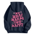 thumbnail image 4 of 2025 Spring Hoodie Navy Hoodie Long Sleeves V-Neck Christmas Sweater Women Print Soft Topss Men's Hoodie(XL), 4 of 6