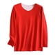 thumbnail image 2 of Ropa interior térmica para hombre, blusa informal de moda, cómoda, de manga larga, lisa, con cuello en V, pijama, ropa interior térmica, blusa de poliéster para hombre, 2 of 3