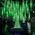 thumbnail image 3 of EONQY Meteor Shower Lights, 30cm 8 Tube Solar Raindrop Lights Waterproof Snowfall String Lights for Christmas Parties Wedding Christmas Tree, 3 of 8