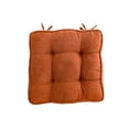 thumbnail image 2 of Cojines de asiento para el hogar | Cojines de pana con penacho Tatami del salón | Espuma blanda, multicolor, 17,7 pulgadas | Soporte duradero, asientos cómodos, 2 of 6
