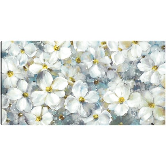 Cuadro Decorativo - Esencia Blanca Jr  Impresión en canvas, estrechado