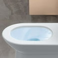 thumbnail image 5 of Accreate One Piece Elongated Toilet with Side Flush and V Shape Soft Close Seat, High Comfort Toilet for Seniors and Home Bathroom Renovation, 5 of 7