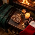 thumbnail image 4 of Handwoven Rattan Heart Ornament Set Natural Fiber Hanging Decor Pieces For Wall Indoor Tabletop Display Home Farmhouse Decoration, 4 of 6