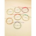 thumbnail image 4 of EOEMY 7Pcs/Set Colorful Braided Bracelet Fashion Jewelry Accessories For Women Jewelry-Default, 4 of 7
