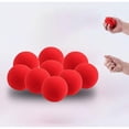 thumbnail image 2 of QenASHaing Ensemble Magique de 20 Pcs de Boules Éponge Rouges, Accessoires de Tours de Magie en Gros Plan Doux pour Comédie de Rue et Magie Classique, 2 of 8