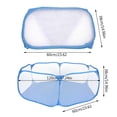 thumbnail image 2 of Folding Portable Baby Play Tent,Ocean Pool Baby Toddler Playpen Without Basketball Hoop Pool for Ocean Balls Kids Children Indoor Outdoor Playing Toy, 2 of 9