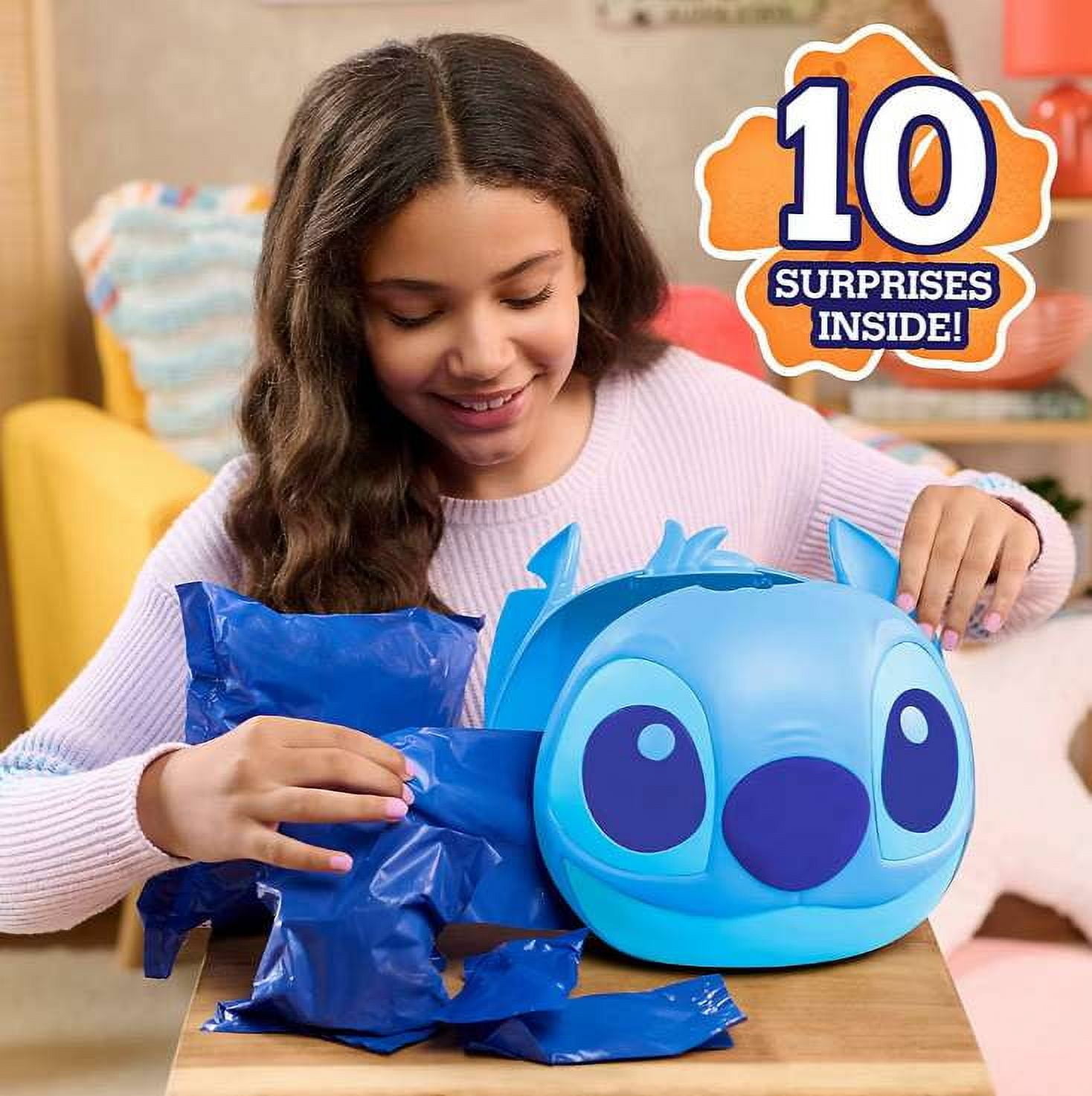 Disney Neon Stitch JUMBO Mystery Capsule Pack for Playgrounds
