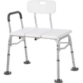 thumbnail image 3 of OUYAWEI Chaise de Douche pour Baignoire Marchepied à Deux Poignées Plateforme Antidérapante Hauteur Réglable Robuste Adultes Aînés, 3 of 7