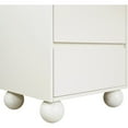 thumbnail image 4 of Meridian Furniture Kent Cream Night Stand, 4 of 9