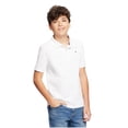 thumbnail image 3 of Polo Tommy Hilfiger para niños de manga corta Ivy White 7, 3 of 3