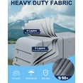 thumbnail image 3 of GloryStar All-Season Motorhome Cover, Fits 18-20FT & 20-22FT RVs, Breathable Rip-Stop 4-Ply Material, Windproof Straps, UV Resistant Protection, 3 of 7